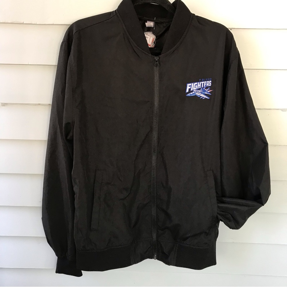 IFL Frisco Fighter nylon jacket mens M Texas Football